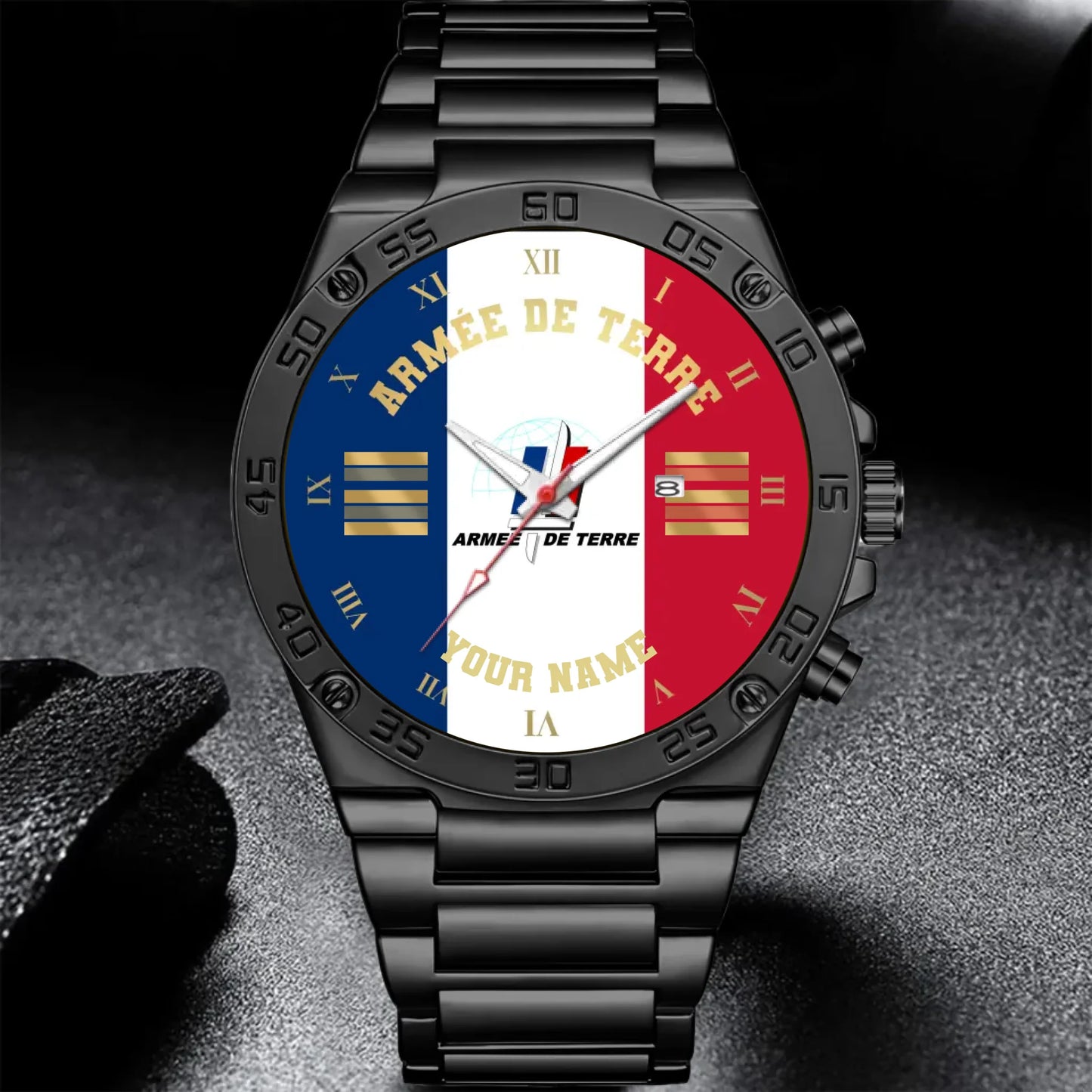 Mockup Gentleman Stainless Steel Watch co2py