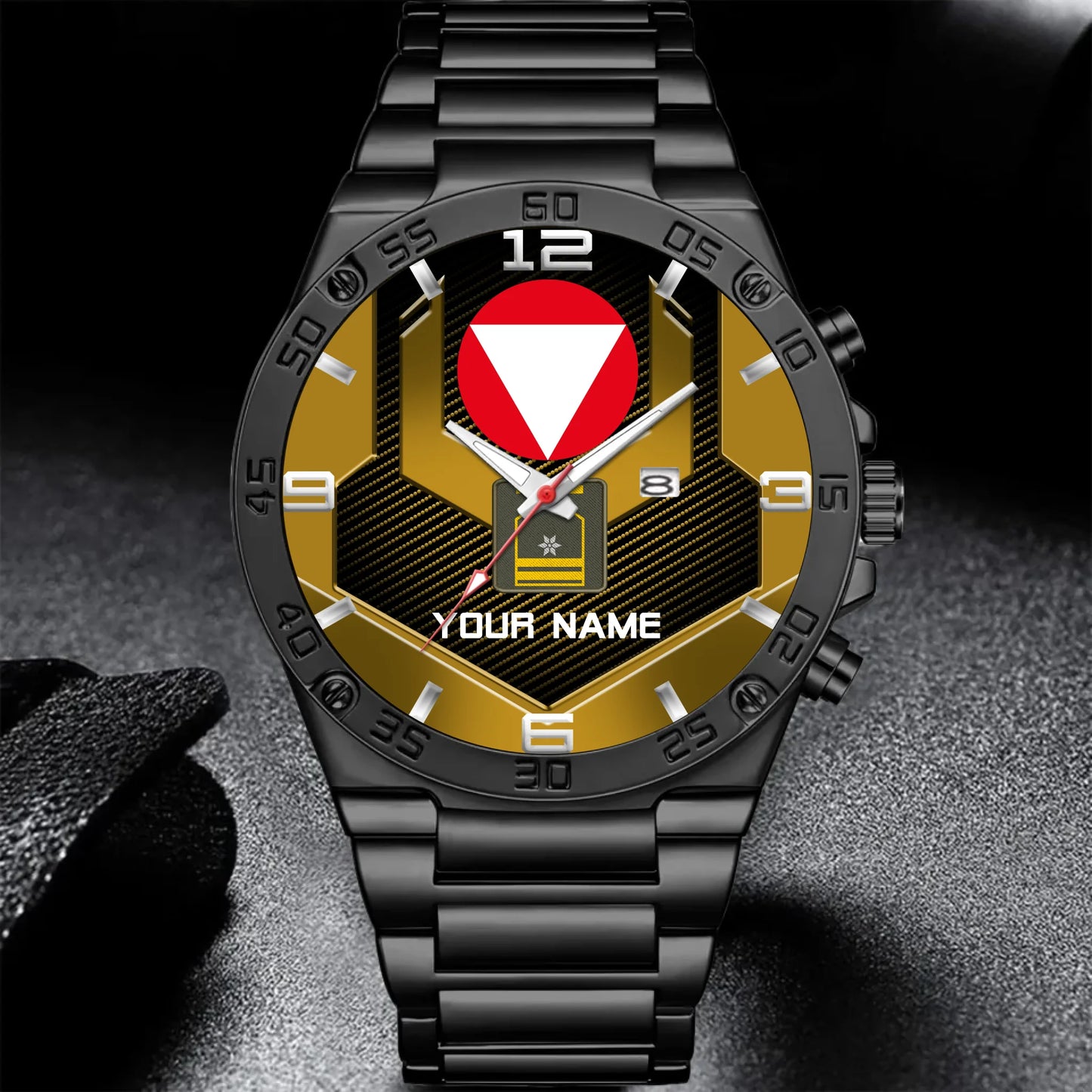 Mockup Gentleman Stainless Steel Watch co2py