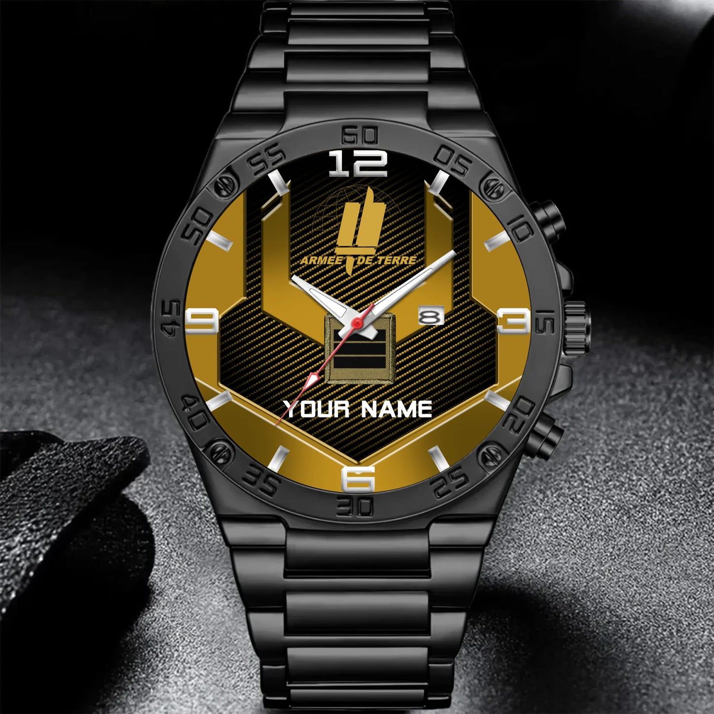 Mockup Gentleman Stainless Steel Watch co2py