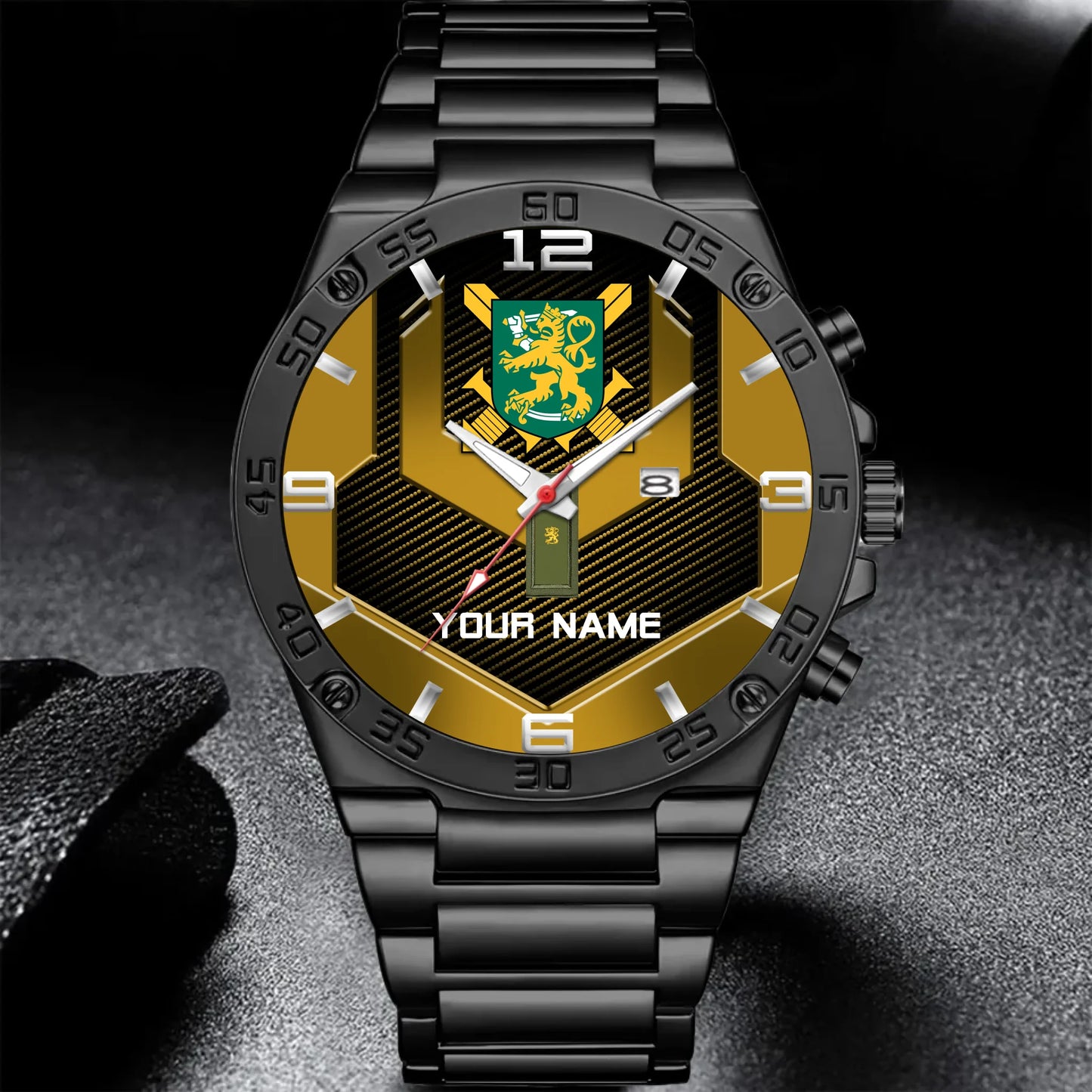 Mockup Gentleman Stainless Steel Watch co2py