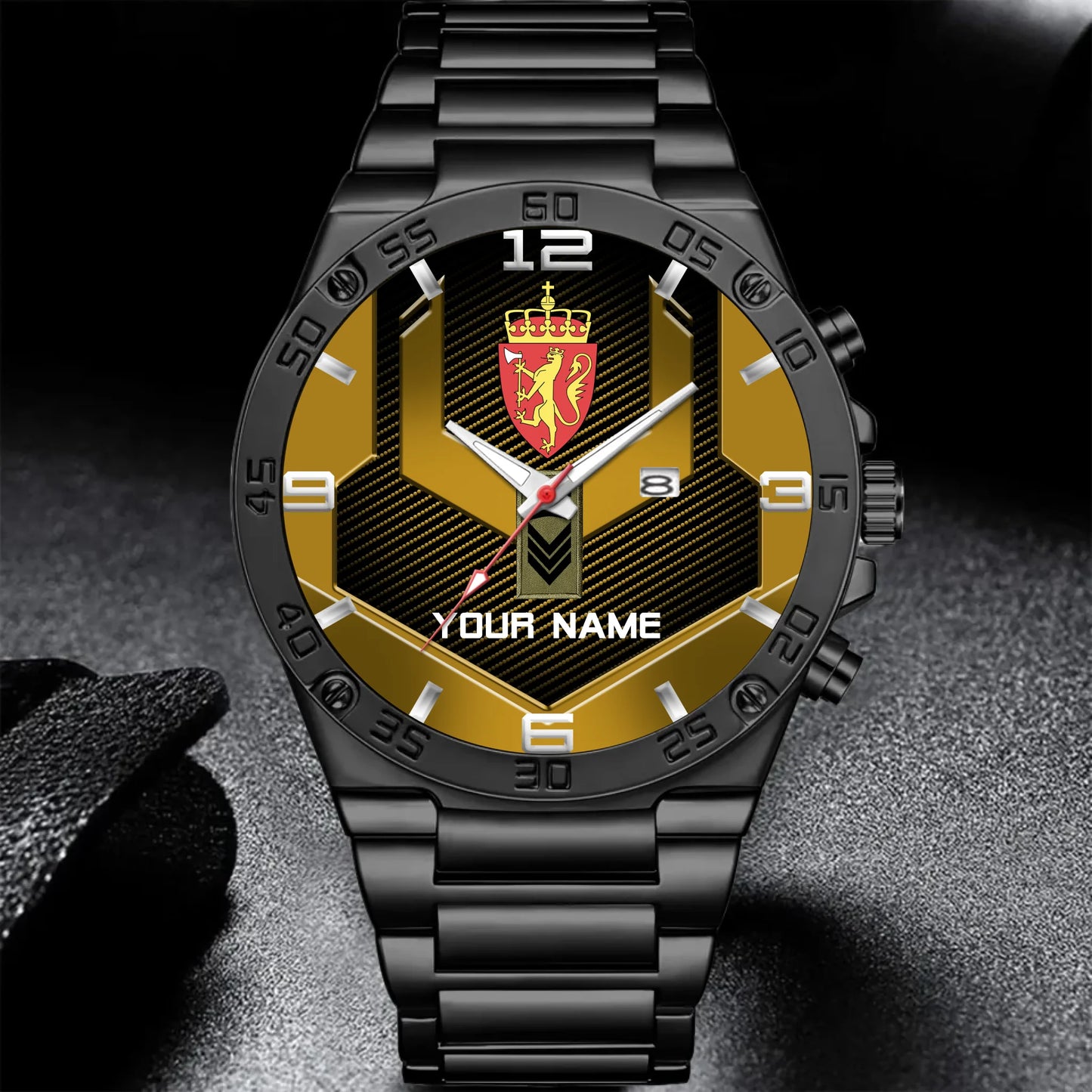 Mockup Gentleman Stainless Steel Watch co2py