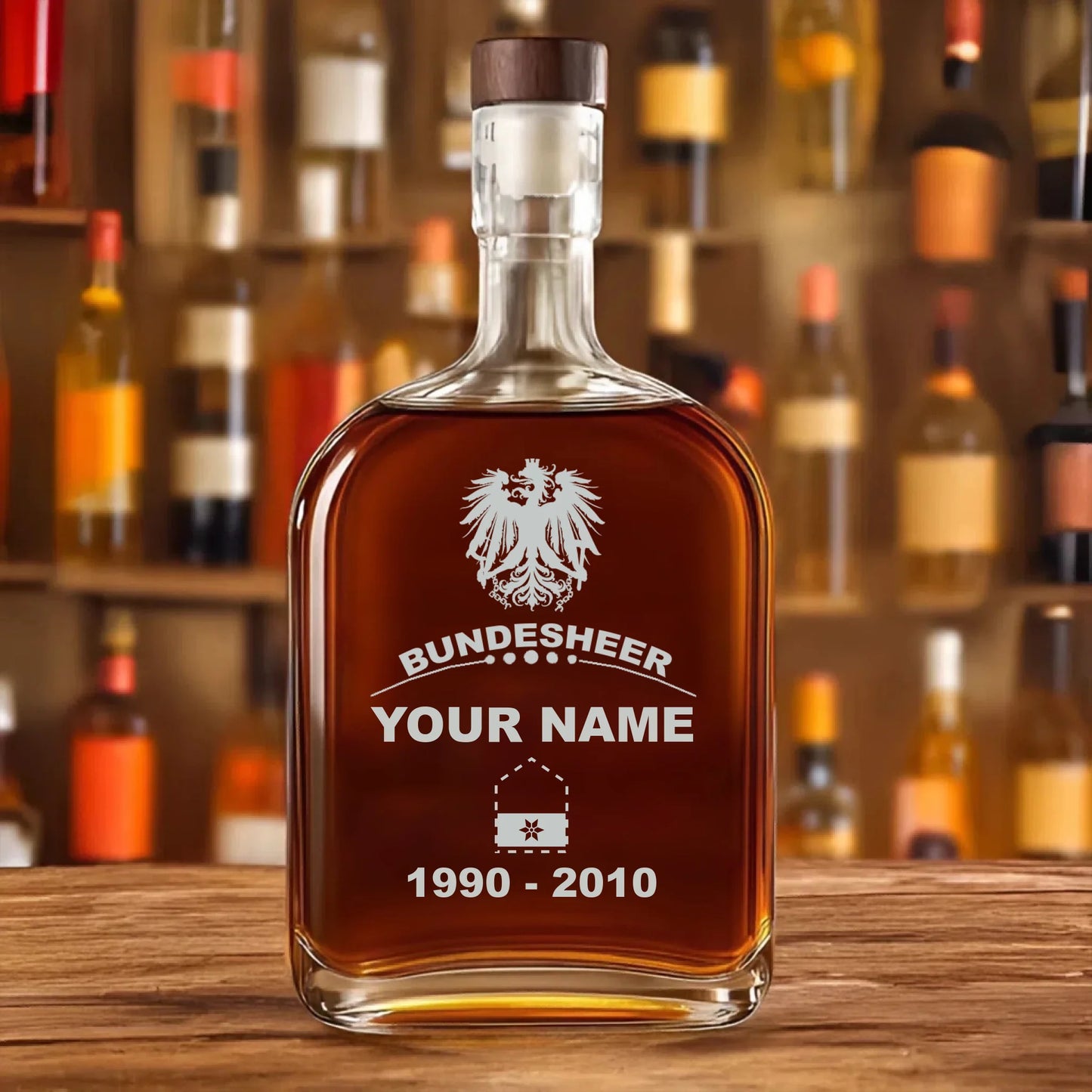 Mockup 25oz Empty Whiskey Bottle copy