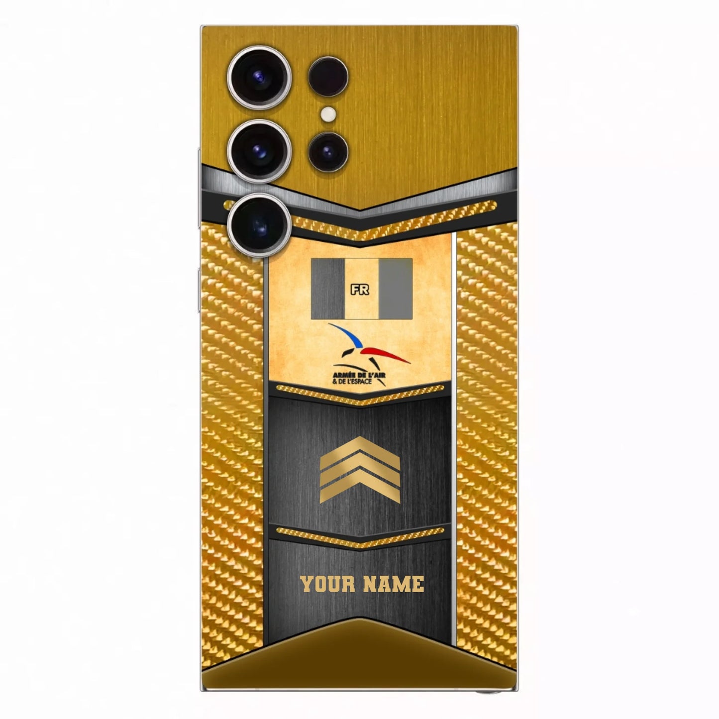 Personalized France Soldier/Veterans With Rank And Name Phone Case Printed - 16980192