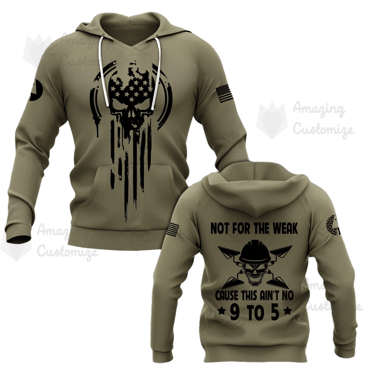 Amazing Customize Bricklayer All Over Print Apparel