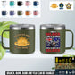 Personalized Australia Soldier/ Veteran With Name And Rank Stainless Steel Coffee Mug Printed - 1761177601
