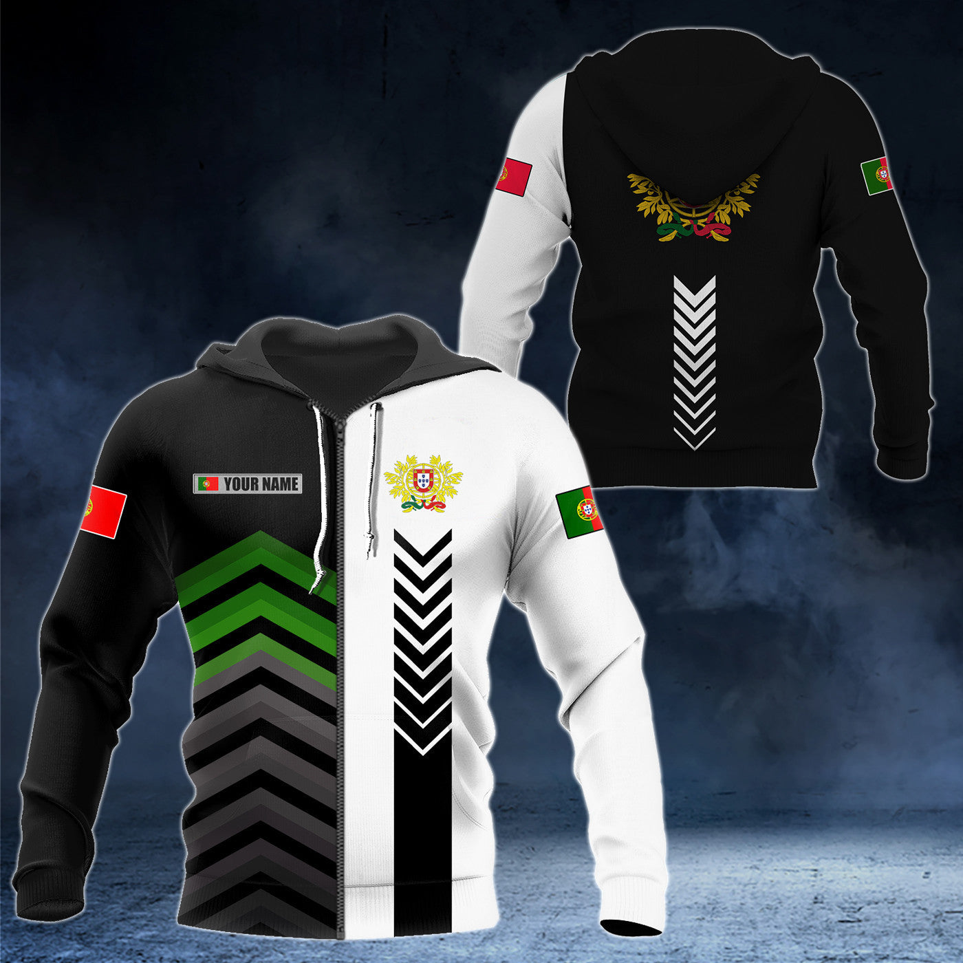Customize Coat Of Arms Portugal Speed Style Unisex Adult Shirts