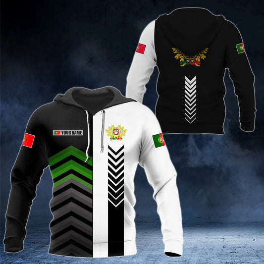 Customize Coat Of Arms Portugal Speed Style Unisex Adult Shirts