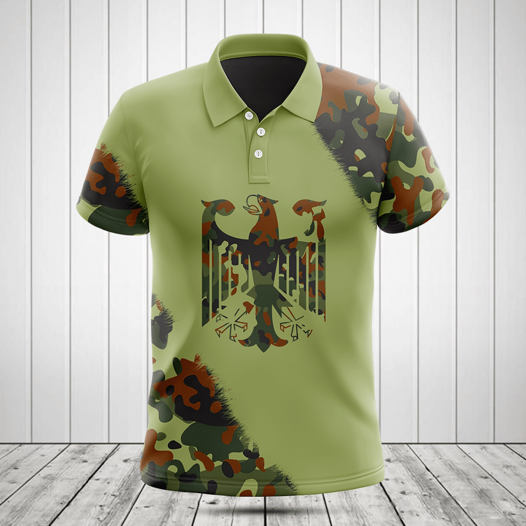 Germany Coat Of Arms Camo Shirts