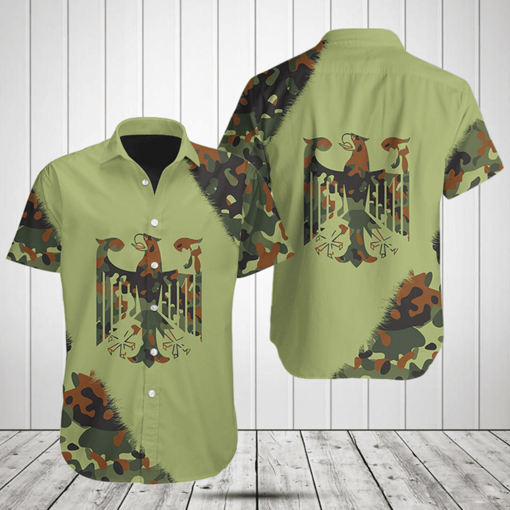 Germany Coat Of Arms Camo Shirts