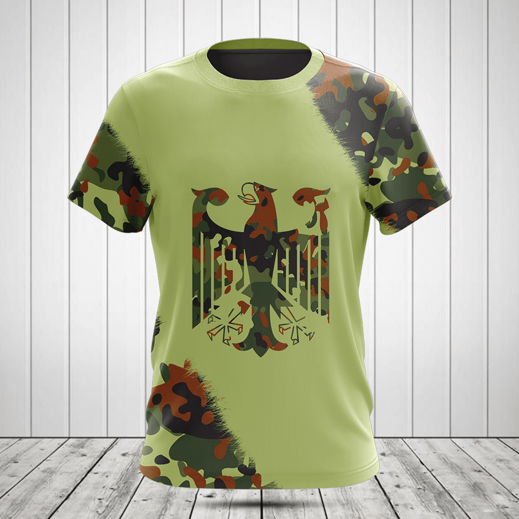 Germany Coat Of Arms Camo Shirts