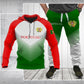 Customize Portugal Flag Gradient Sport Shirts And Jogger Pants