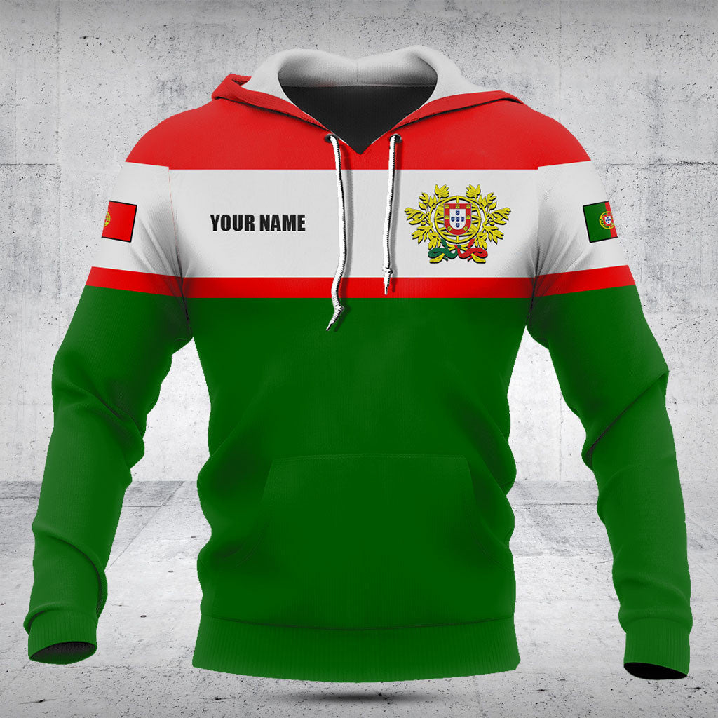 Customize Portugal Flag - Green Shirts