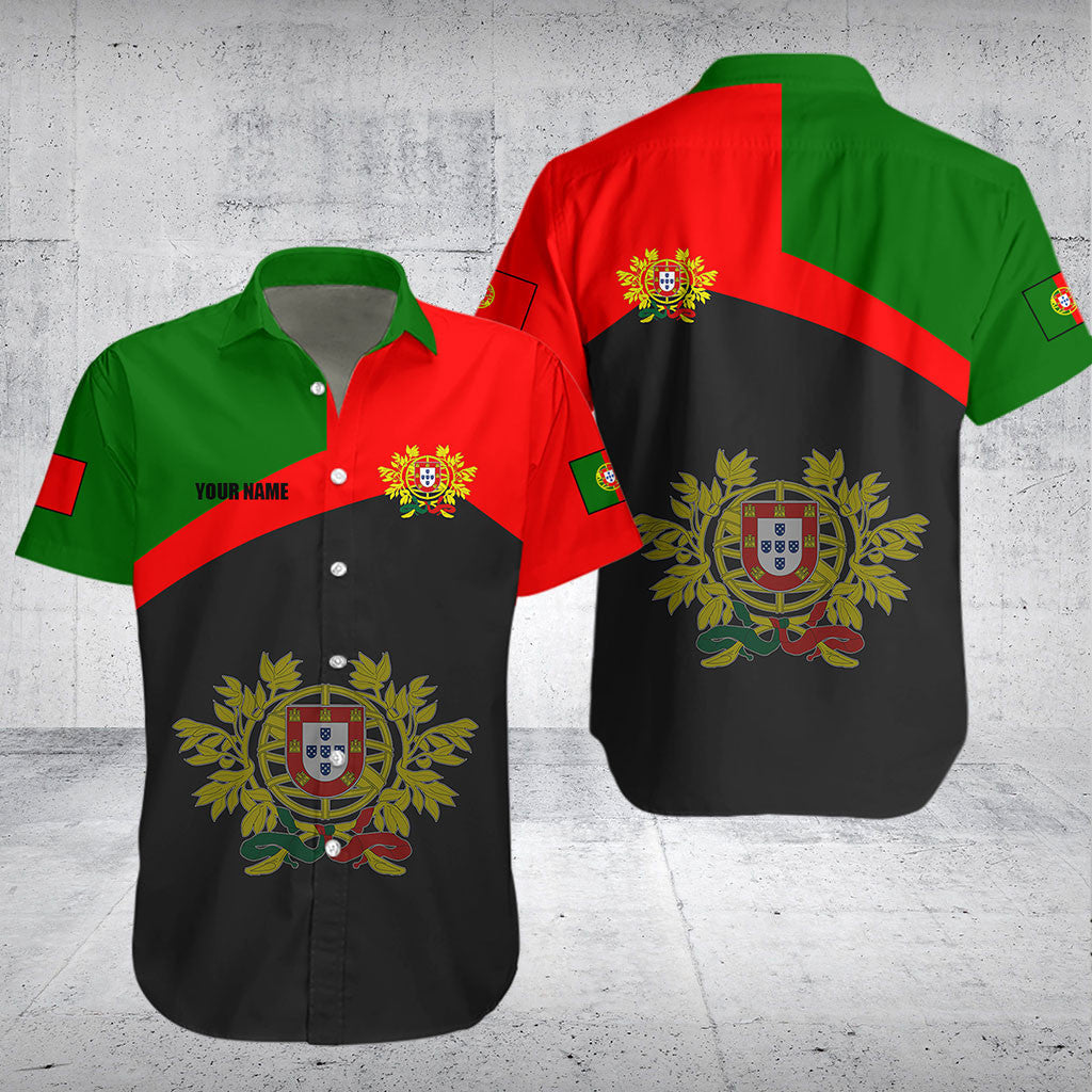 Customize Portugal Flag Color Shirts