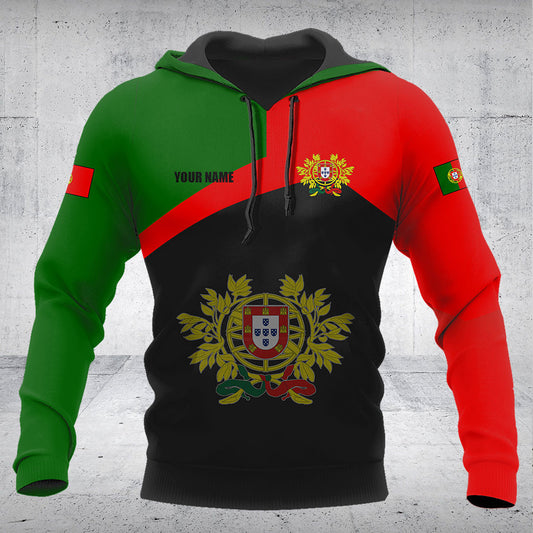 Customize Portugal Flag Color Shirts