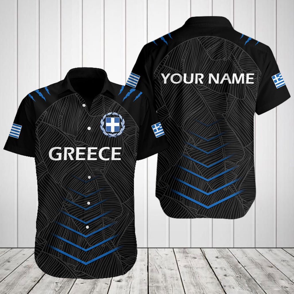 Customize Greece Coat Of Arms Claws Scratches Shirts