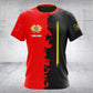 Customize Portugal Flag Half Black Shirts