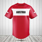 Customize Austria Flag - Red Shirts