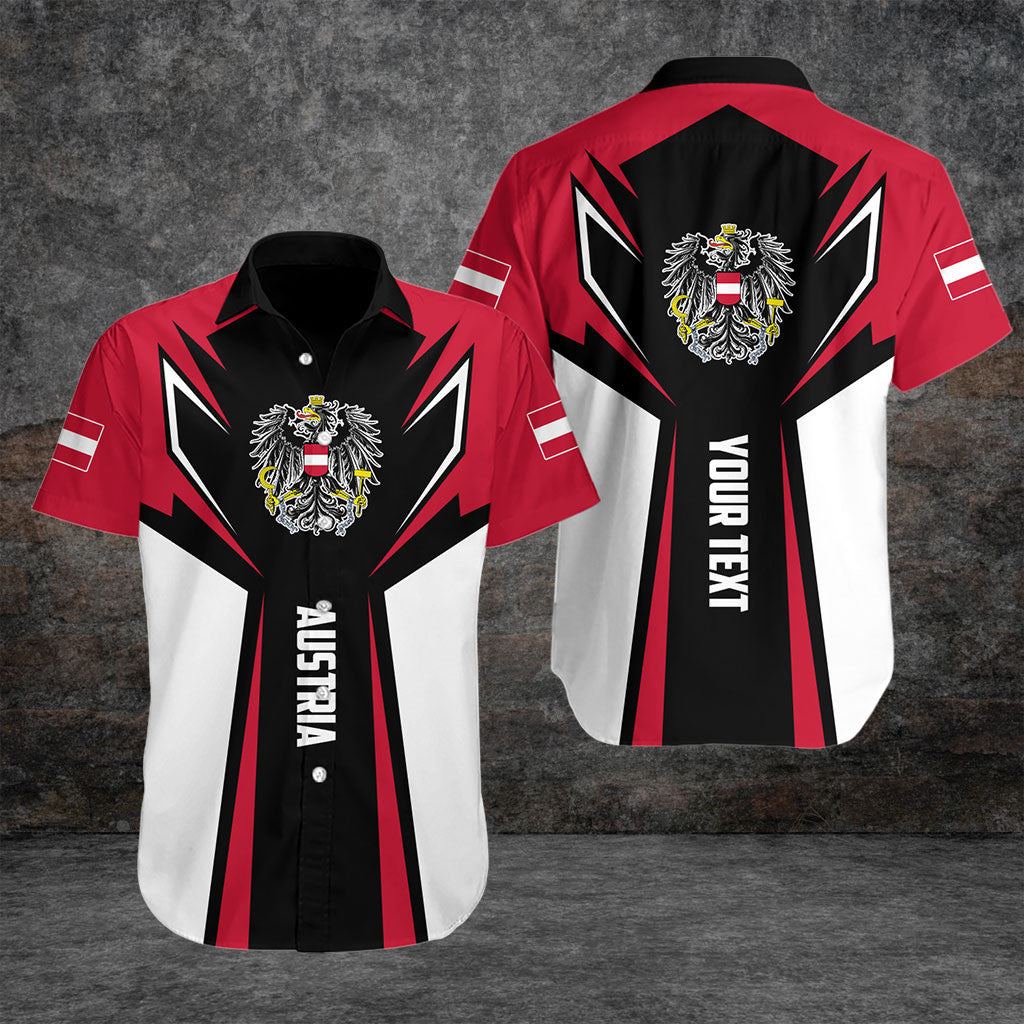 Customize Austria Flag Austria In My Heart Shirts