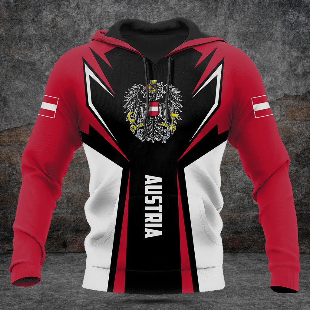 Customize Austria Flag Austria In My Heart Shirts