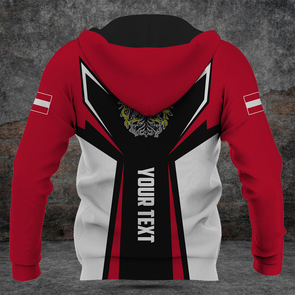 Customize Austria Flag Austria In My Heart Shirts