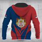 Customize Serbia Coat Of Arms Flag Arrow Shirts