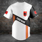 Customize Albania Flag Black And White Shirts