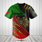 Customize Portugal Flag Lava Pattern Shirts
