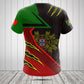 Customize Portugal Flag Lava Pattern Shirts