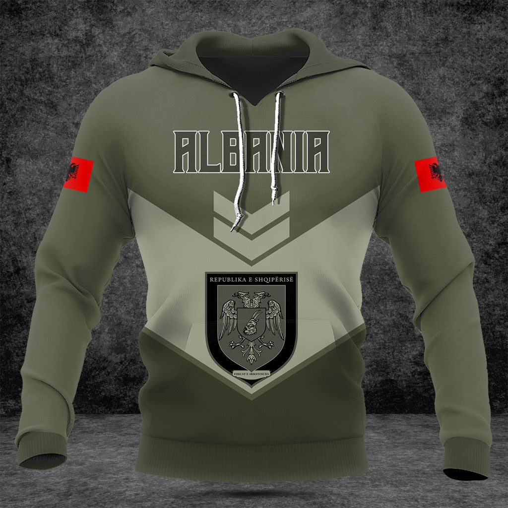 Customize Albania Army Olive Green Shirts