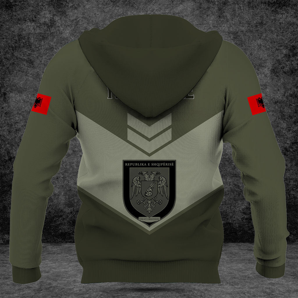 Customize Albania Army Olive Green Shirts