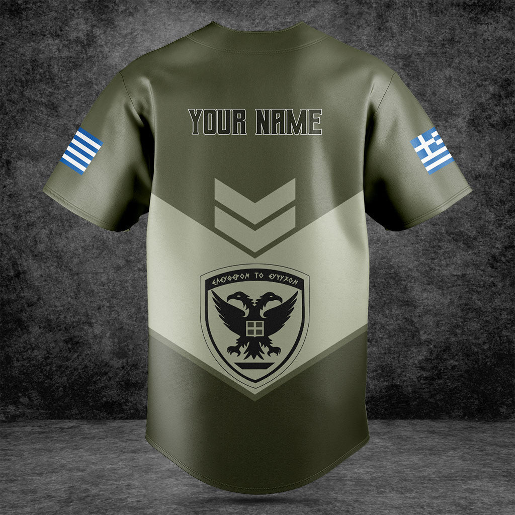 Customize Greece Army Olive Green Shirts