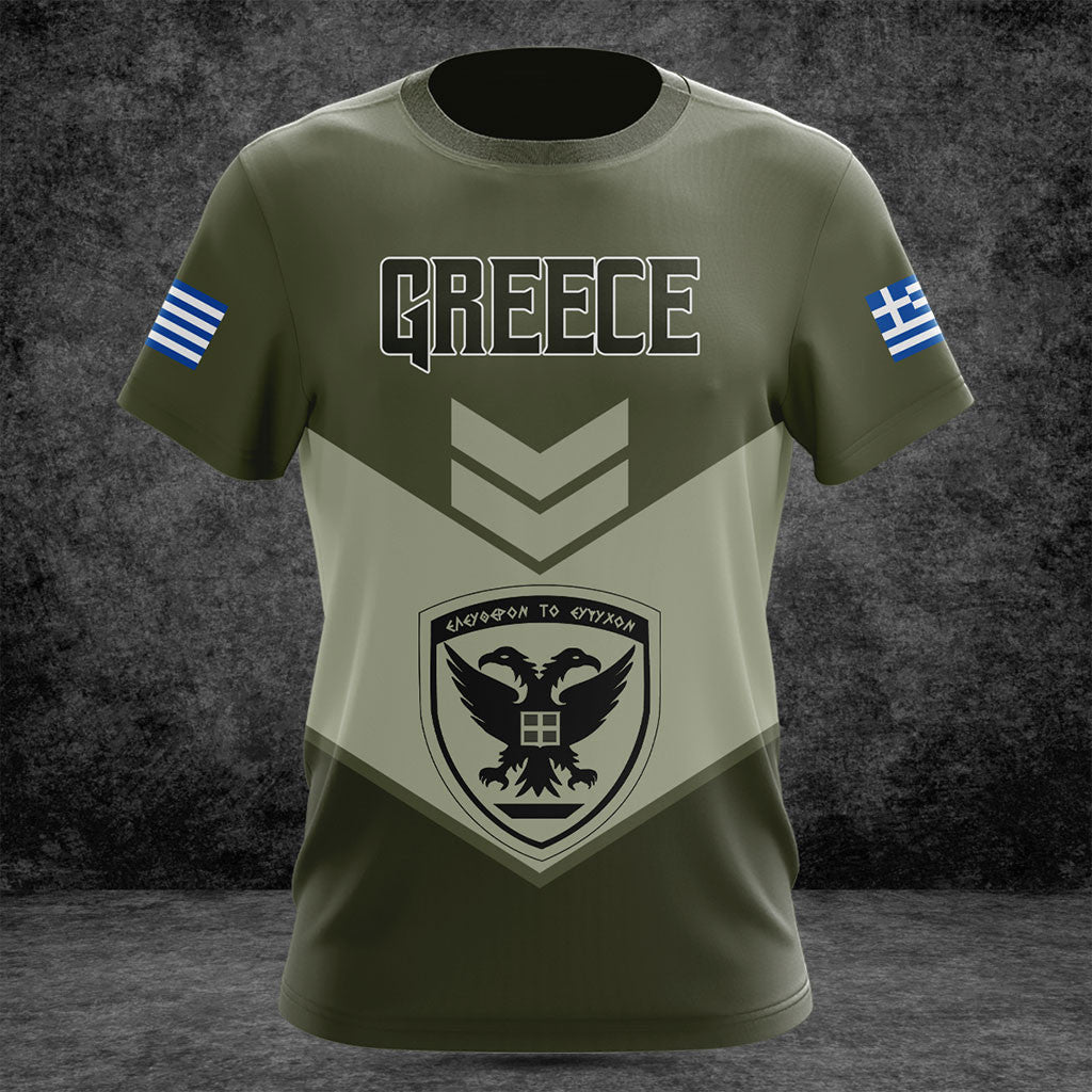 Customize Greece Army Olive Green Shirts