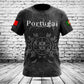 Customize Portugal Skull Knitted Texture Shirts