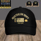 Personalized Rank And Name Australian Soldier/Veterans Camo Baseball Cap Gold Version - 16900704