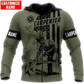 Personalized carpenter zip hoodie featuring vintage trade all-over print