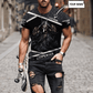 Personalized carpenter apparel featuring metal skull all-over print