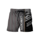 Personalized carpenter shorts featuring metal pattern all-over print