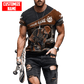 Personalized carpenter apparel featuring brown leather tools all-over print