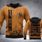 Concrete finisher hoodie featuring ochre concrete mixer illustration all-over print