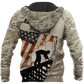 Roofer apparel featuring american flag all-over print