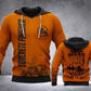 Concrete finisher hoodie featuring orange concrete mixer and work crew all-over print