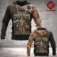 Concrete finisher hoodie featuring brown camouflage concrete skeleton quote all-over print