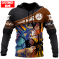 Personalized welder hoodie featuring brown panel colourful welding sparks all-over print