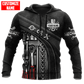 Personalized mechanic hoodie featuring black tool box print all-over print