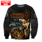 Personalized mechanic sweatshirt featuring engine repair print all-over print, crewneck design