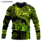 Personalized wheel loader operator zip hoodie featuring green camo wheel loader all-over print, zip-front design
