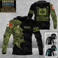 Personalized Canada Soldier/ Veteran Camo With Name And Rank Hoodie 3D Printed - 1608230001