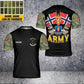 Personalized Norway Solider/ Veteran Camo With Name And Rank T-Shirt 3D Printed - 1705881601
