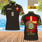 Personalized Denmark Soldier/ Veteran Camo With Name And Rank POLO 3D Printed - 16866144
