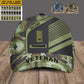 Personalized Rank And Name Ireland Soldier/Veterans Camo Baseball Cap - 17083872
